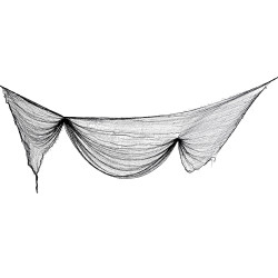 Halloween čierna látka